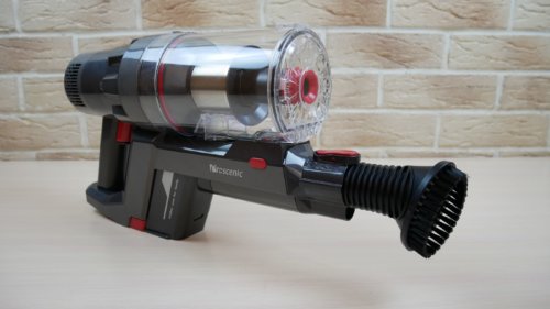 Dulkių siurblys su šerelių šepečiu