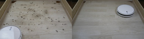 Laminato grindų sausas valymas