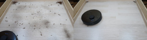 Laminato grindų sausas valymas