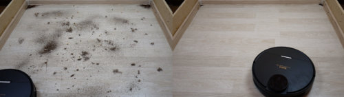 Laminált padló száraztisztítása