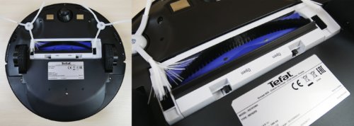 Robot sörtéjű sziromkefével