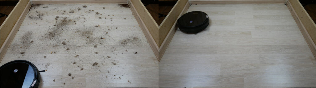 Laminato grindų sausas valymas