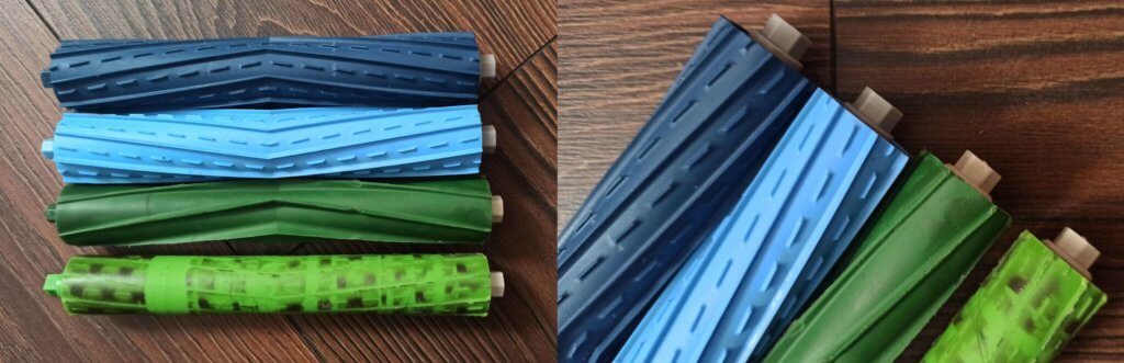 „iRobot“ ir „Ecovacs“ volelių palyginimas