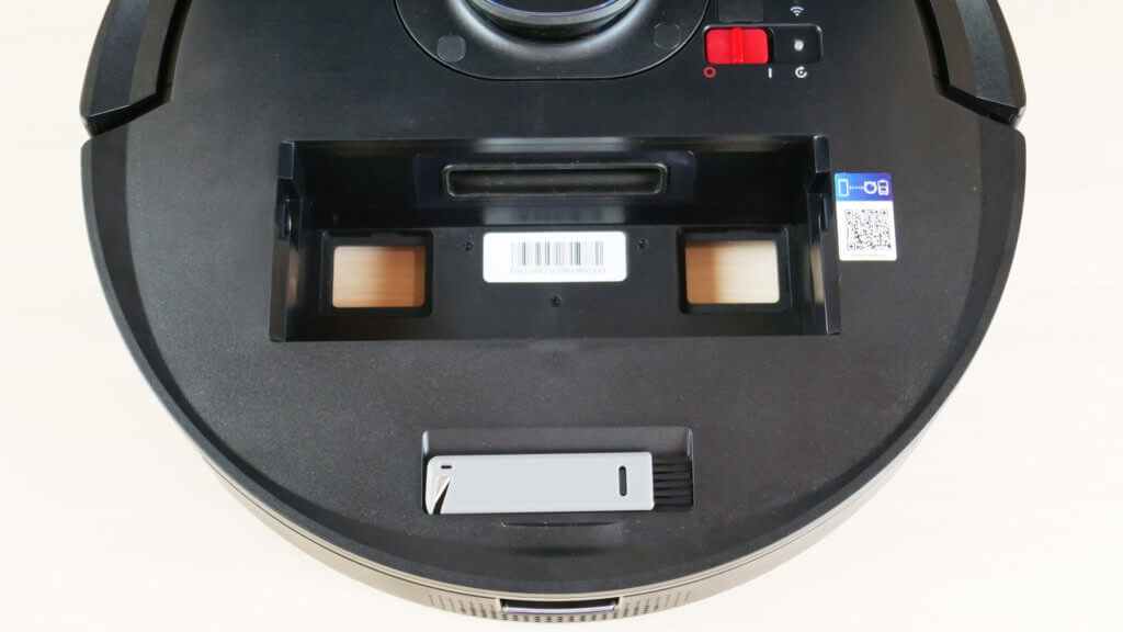 Dulkių surinktuvo išdėstymas