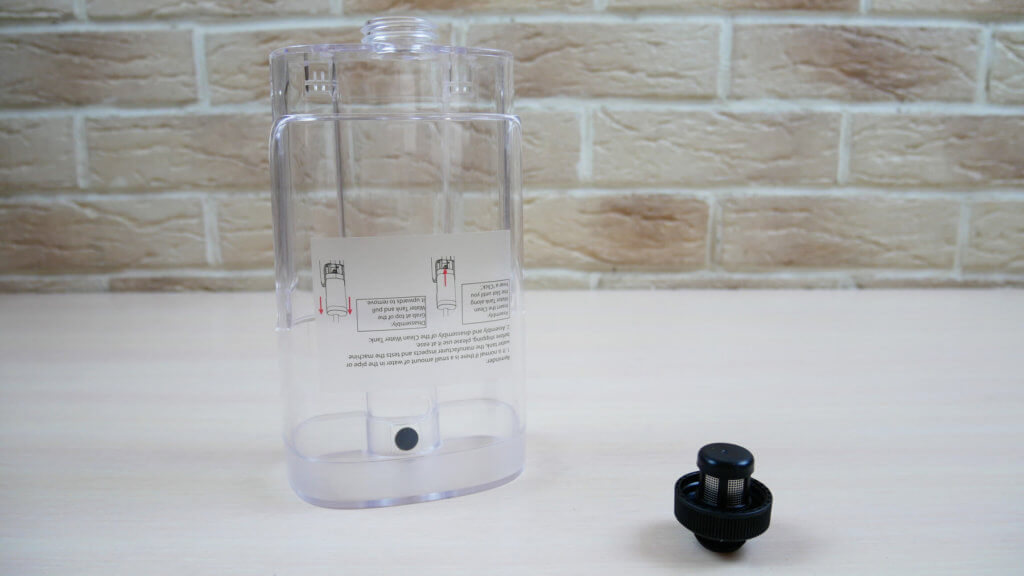 Tanque de agua limpia