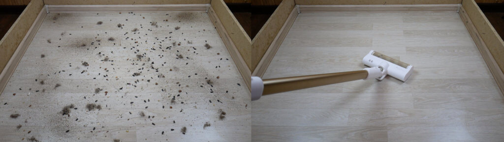 Laminuotų grindų atliekų surinkimo kokybė