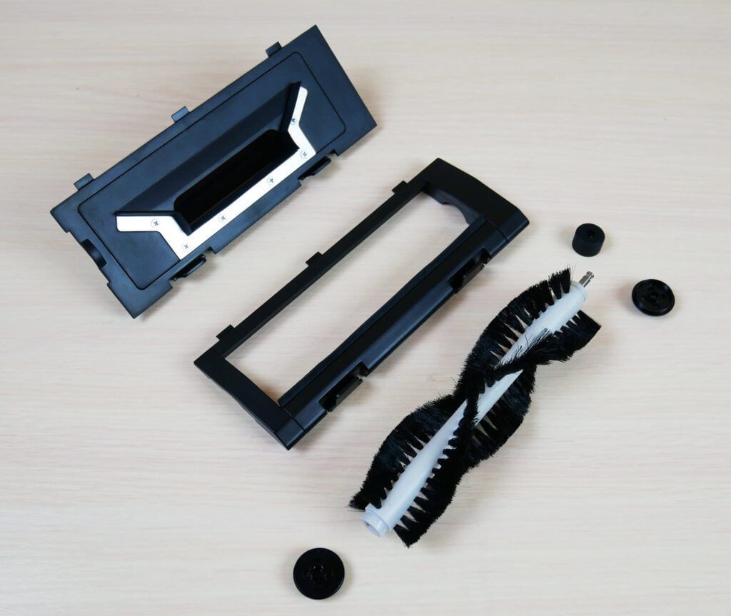 Centrinis šepetys ir siurbimo modulis