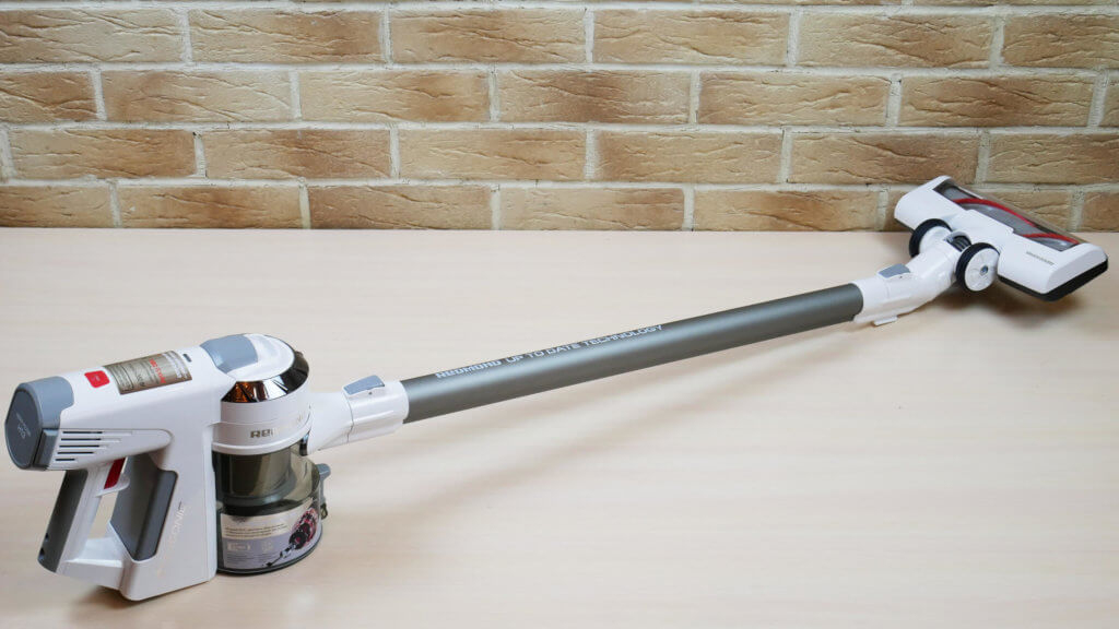 Aspiradora ensamblada