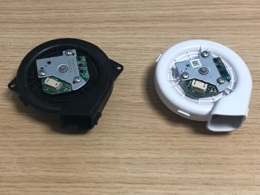 Electric motors for robotic vacuum cleaners