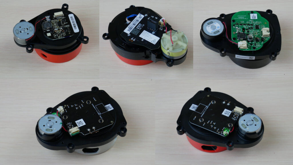 Xiaomi robot vacuum cleaner lidars