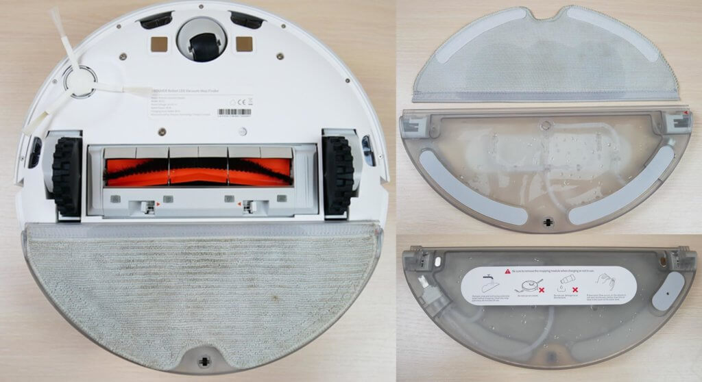 Šlapio valymo priedas