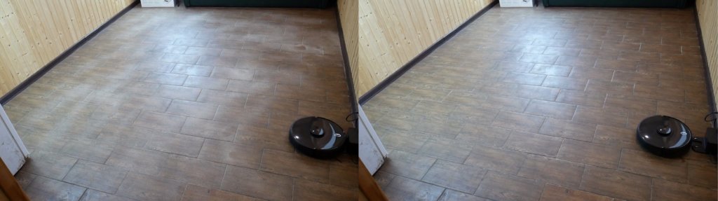 Recolección de arena en las baldosas Mijia