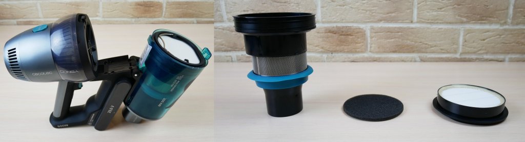 Dulkių siurblio dulkių surinkimo ir filtravimo sistema