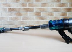 „Cecotec Conga RockStar 900 Ultimate ErgoWet“: GALINGAS belaidis dulkių siurblys su šlapio valymo priedu