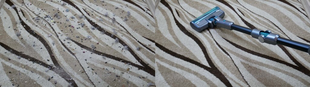 Kilimų valymo kokybė