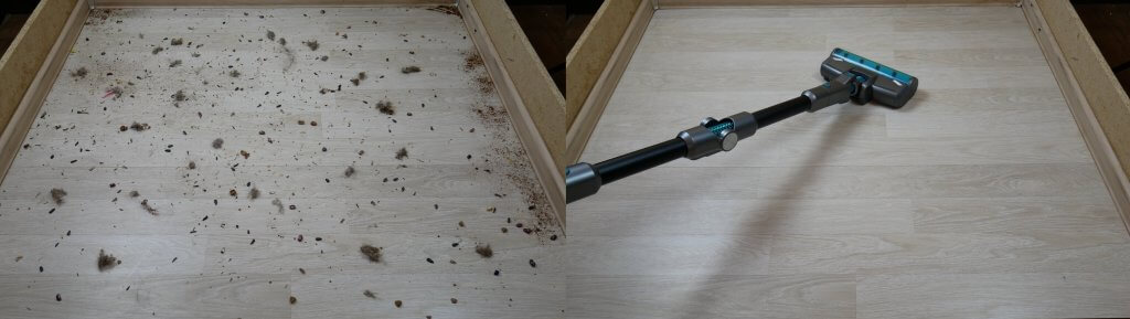 Laminuotų grindų atliekų surinkimo kokybė