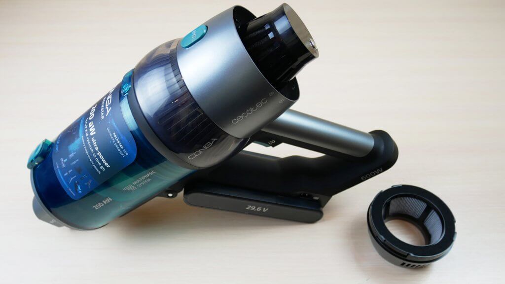 Išpučiamas HEPA filtras