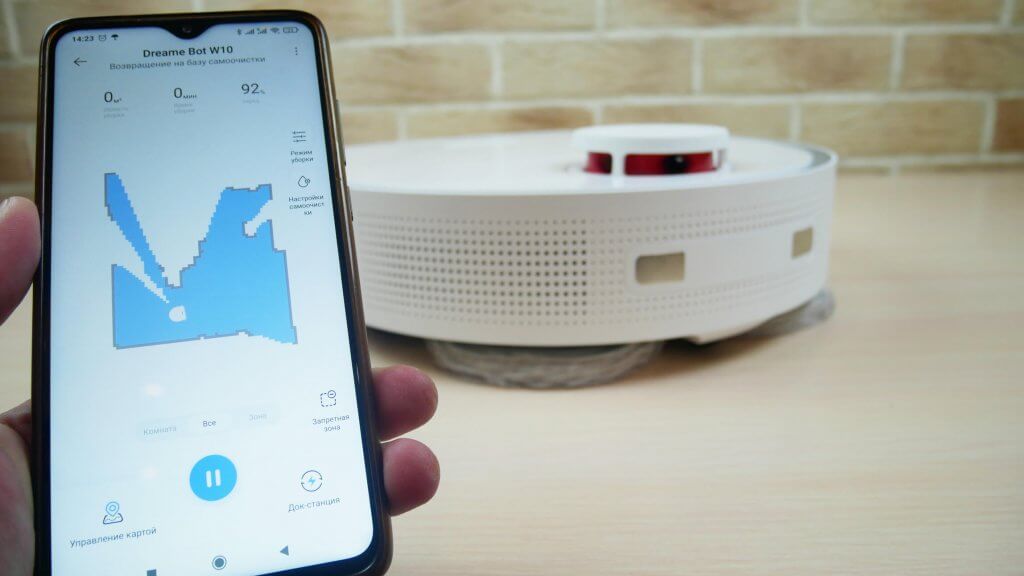 Roboto dulkių siurblio valdymas per „Mi Home“