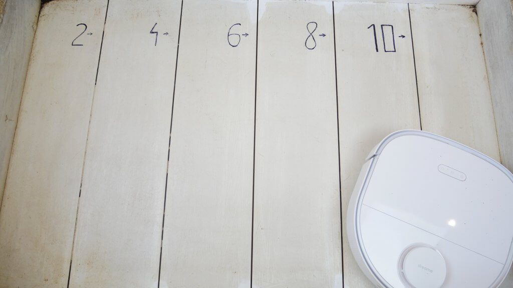 „Dreame Bot W10“ siurbimo galia