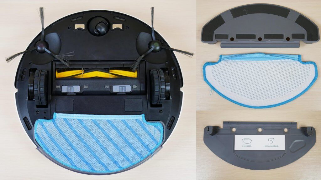 Antgalis ir šluostė šlapiam valymui