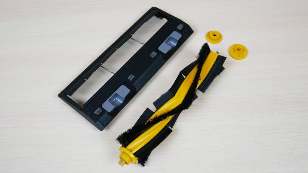 Centrinis šepetys ir rėmas