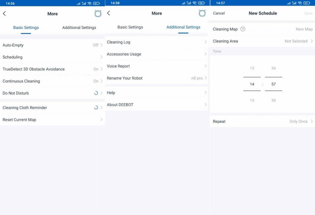 Pagrindiniai nustatymai