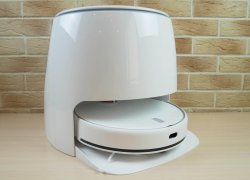 „Xiaomi Mijia“ savaiminio valymo šlavimo robotas MJSTP: surenka valymo šluostę nuo kilimų ir nuplauna ją stotelėje!
