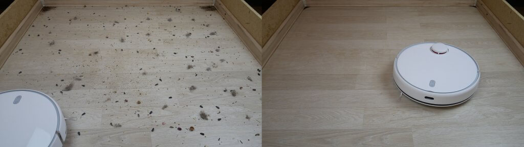 Laminato grindų sausas valymas