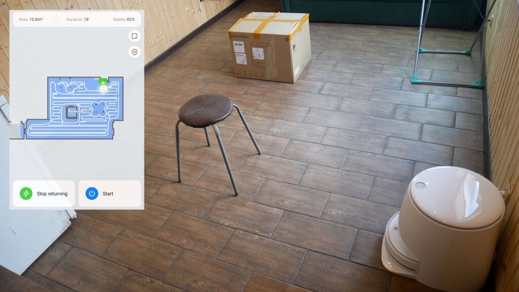 Navigacija kliūčių kambaryje