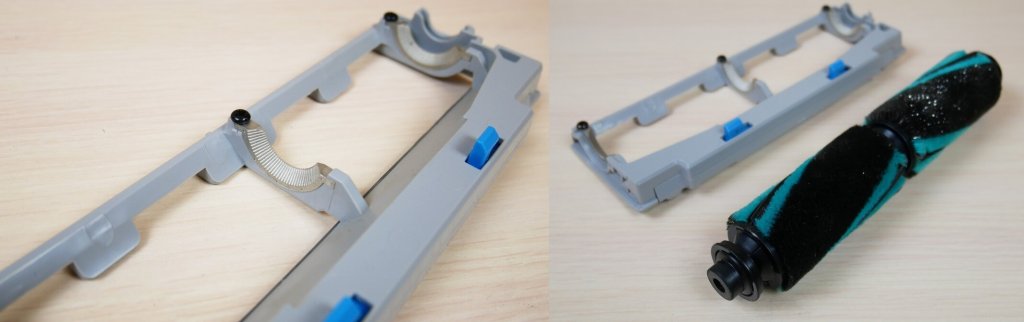 „Samsung Jet Bot+“ centrinis šepetys ir rėmas