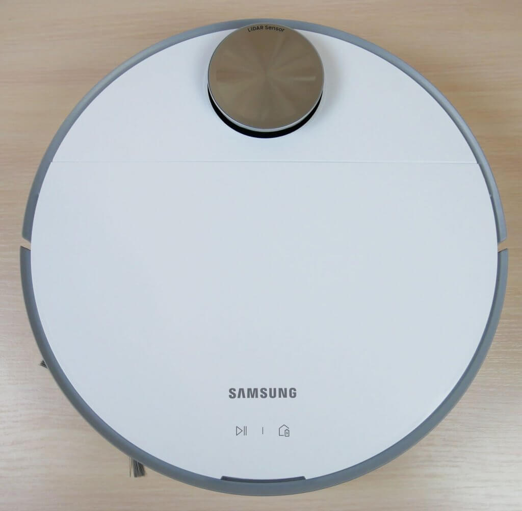 „Samsung Jet Bot+“, vaizdas iš viršaus