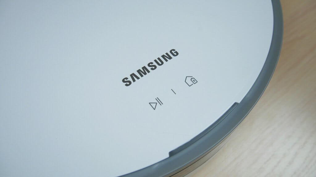 „Samsung Jet Bot+“ valdymo skydelis