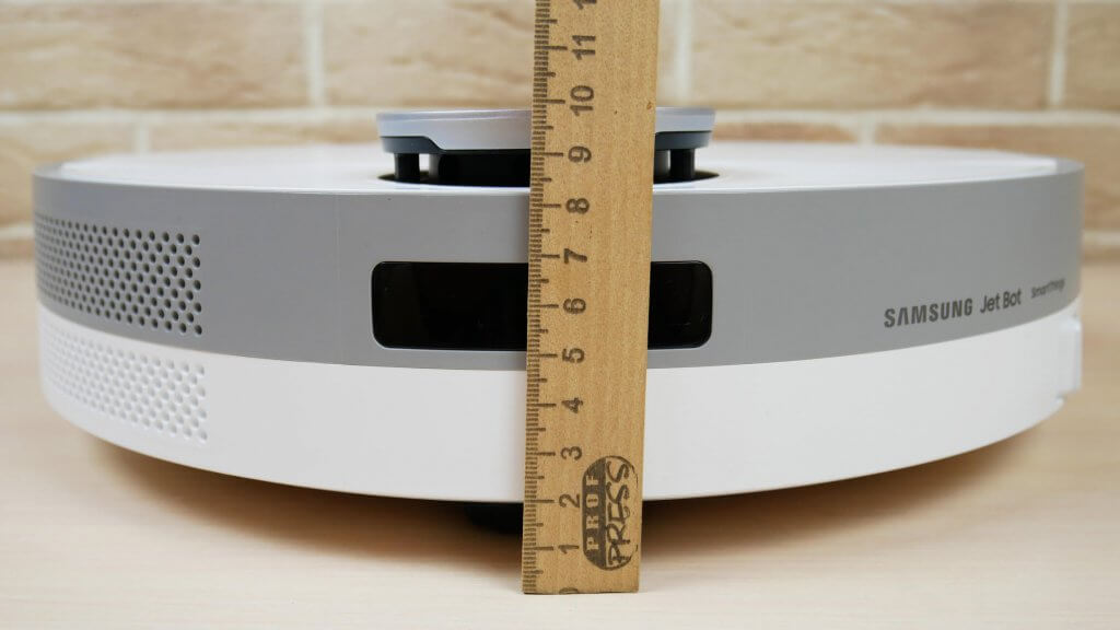 „Samsung Jet Bot+“ aukštis