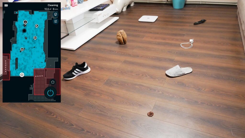 Objektų atpažinimas ir vengimas naudojant robotą dulkių siurblį