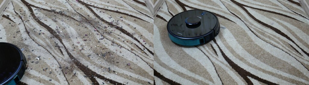 Kilimo valymas robotiniu dulkių siurbliu