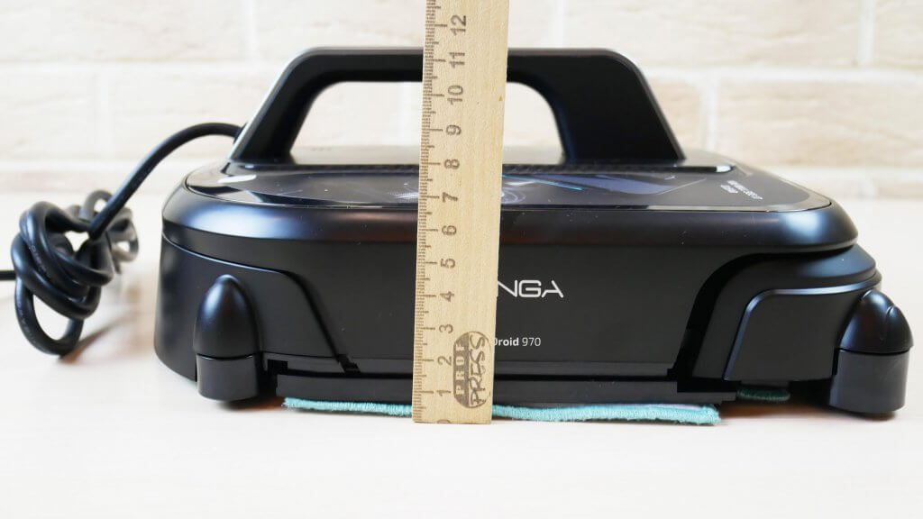 Langų valymo roboto aukštis