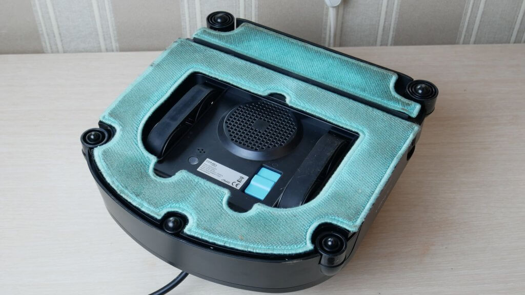 Roboto būklė po lango plovimo