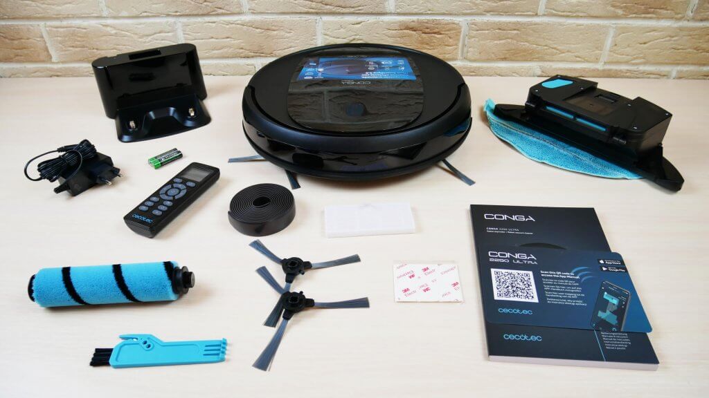 Conga 2290 Ultra įranga