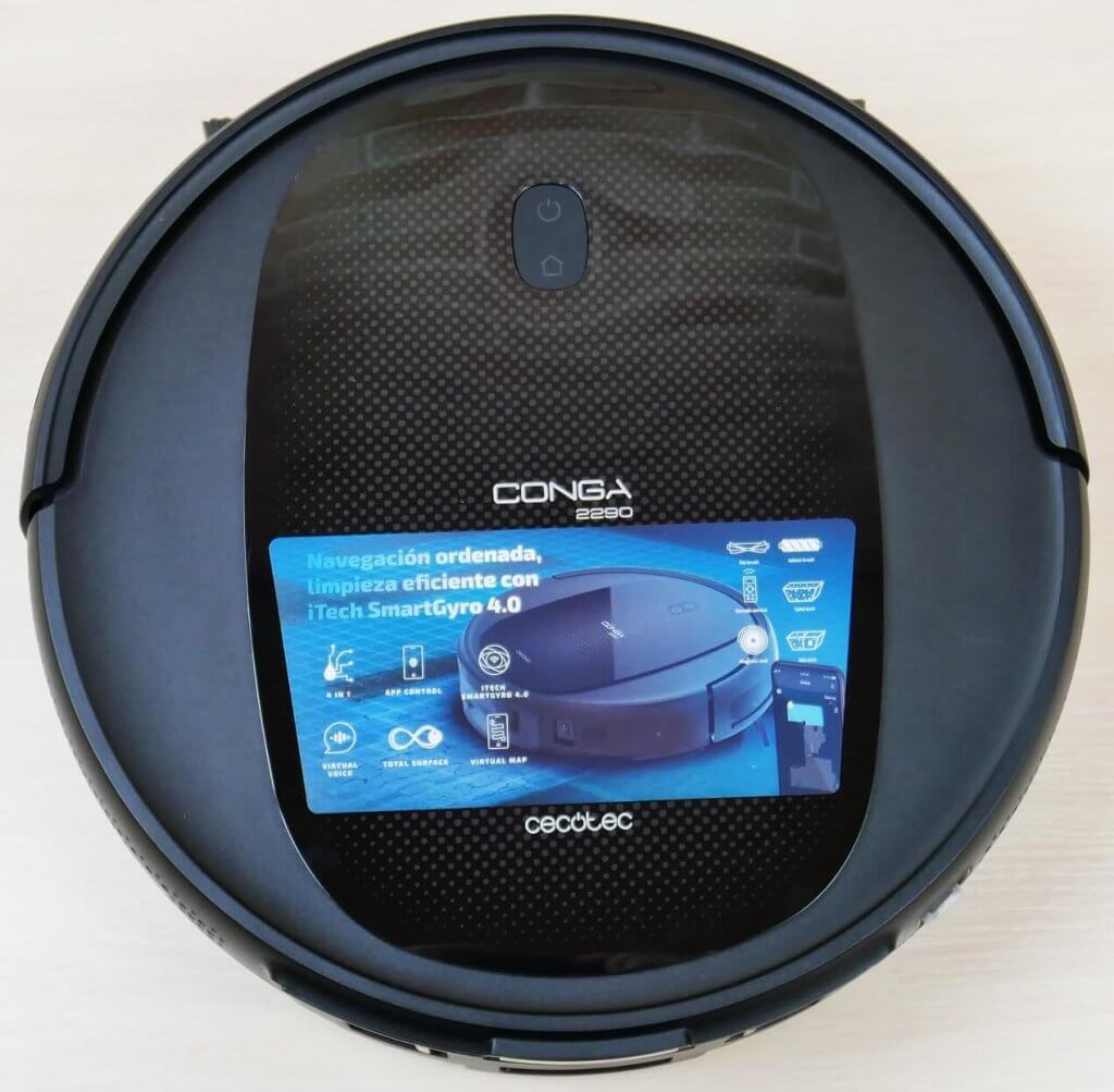 Cecotec Conga 2290 Ultra, vaizdas iš viršaus