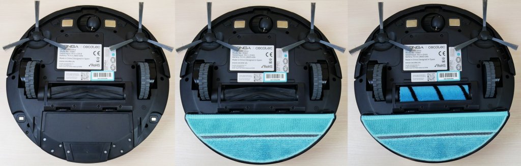 „Cecotec Conga 2290 Ultra“, vaizdas iš apačios