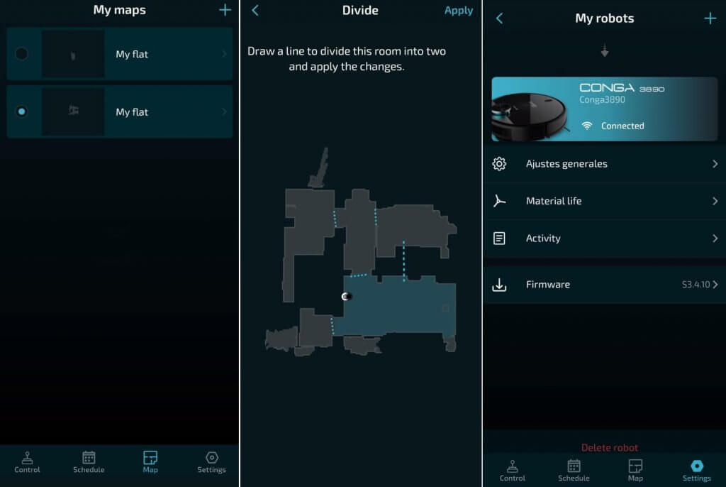 Nustatymai ir funkcijos