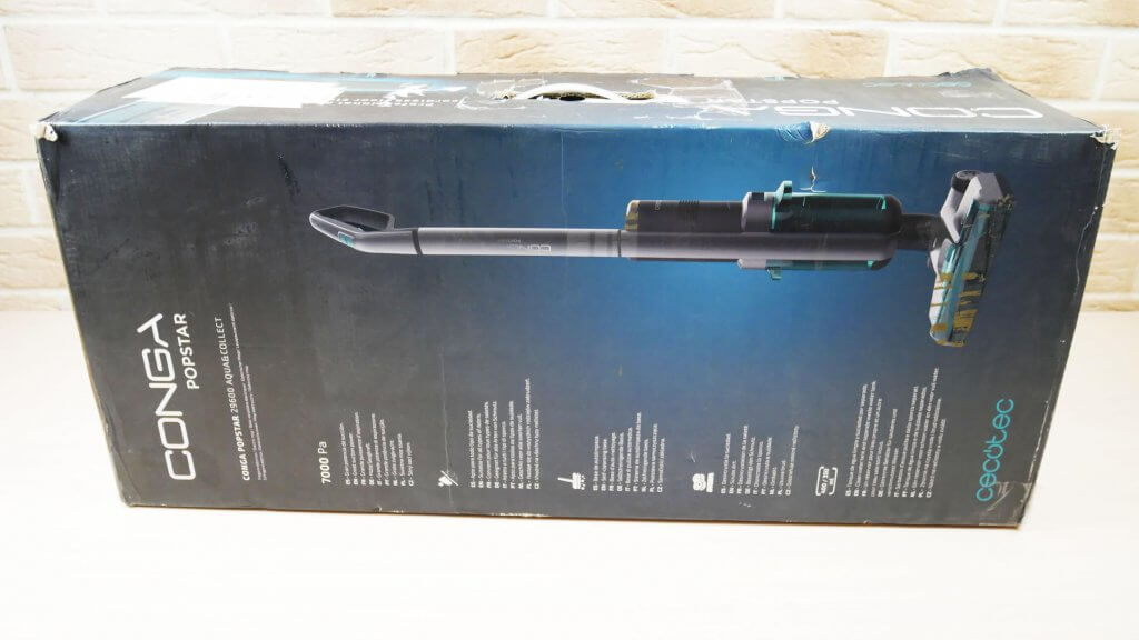 Cecotec Conga Popstar Aqua&Collect dėžutė