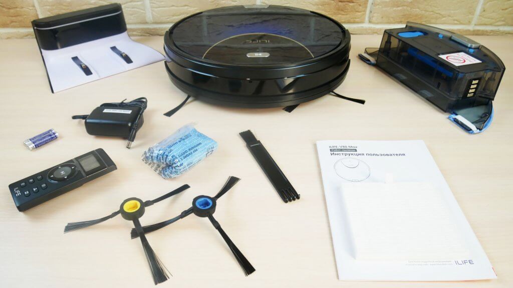 „iLIFE V80 Max“ įranga