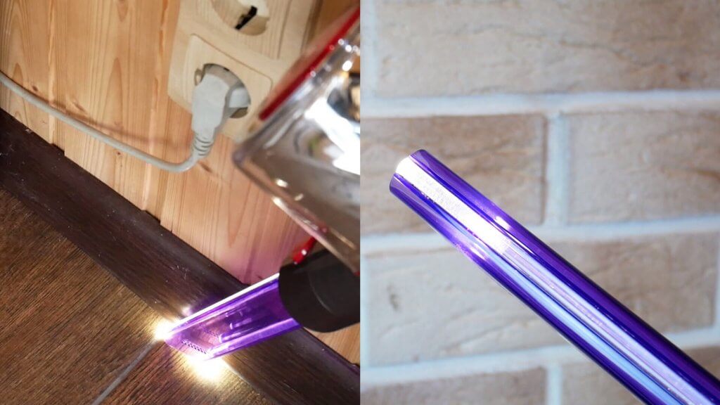 Plyšių antgalis su šviesa