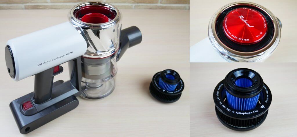 „RedRoad V17“ išpūtimo filtras