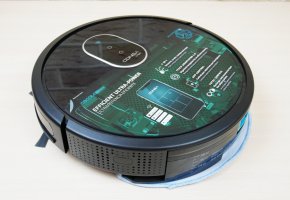 Cecotec Conga 1790 Ultra: žiroskops, pulēšanas režīms, mazs korpusa augstums