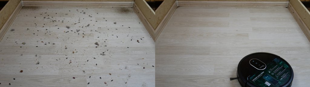 Šiukšlių surinkimas ant laminato grindų