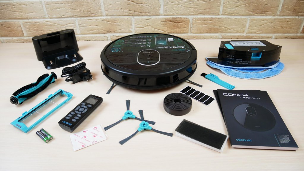 Cecotec Conga 1790 Ultra įranga