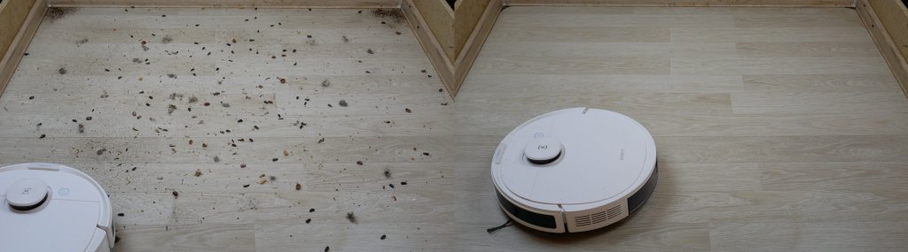 Laminato grindų sausas valymas