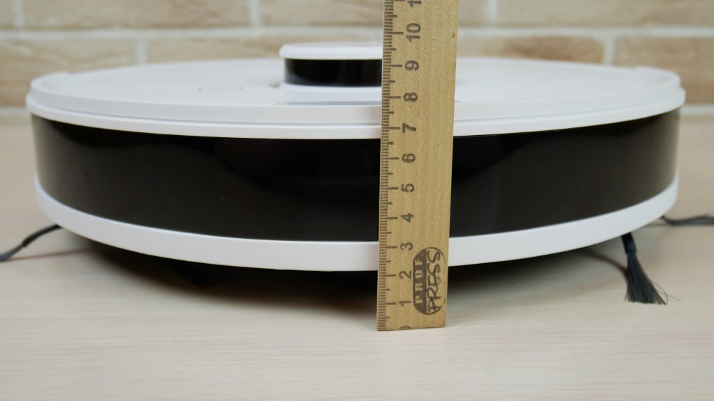 „Ecovacs Deebot N8“: kūno aukštis